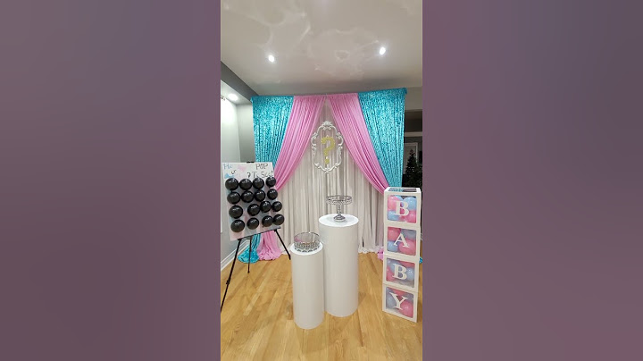 Gender Reveal Idea at Home