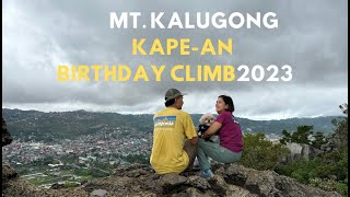 MT. KALUGONG| KAPE-AN CAFE | BIRTHDAY CLIMB | LA TRINIDAD BENGUET