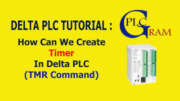 Delta PLC Tutorial : How Can We Create Timer In Delta PLC (TMR Command)