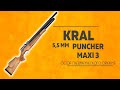 Пневматическая винтовка PCP Kral Puncher Maxi 3