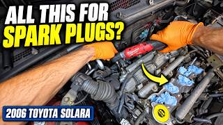 Toyota Solara Spark Plug Replacement