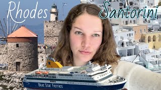 🇬🇷 Rhodes to Santorini by Ferry ⛴️ here is my honest opinion