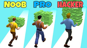 NOOB vs PRO vs HACKER in Money Run 3D