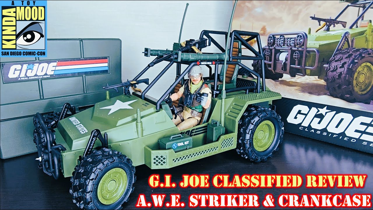 GIJoe Classified AWE Striker & Crankcase Review! - YouTube