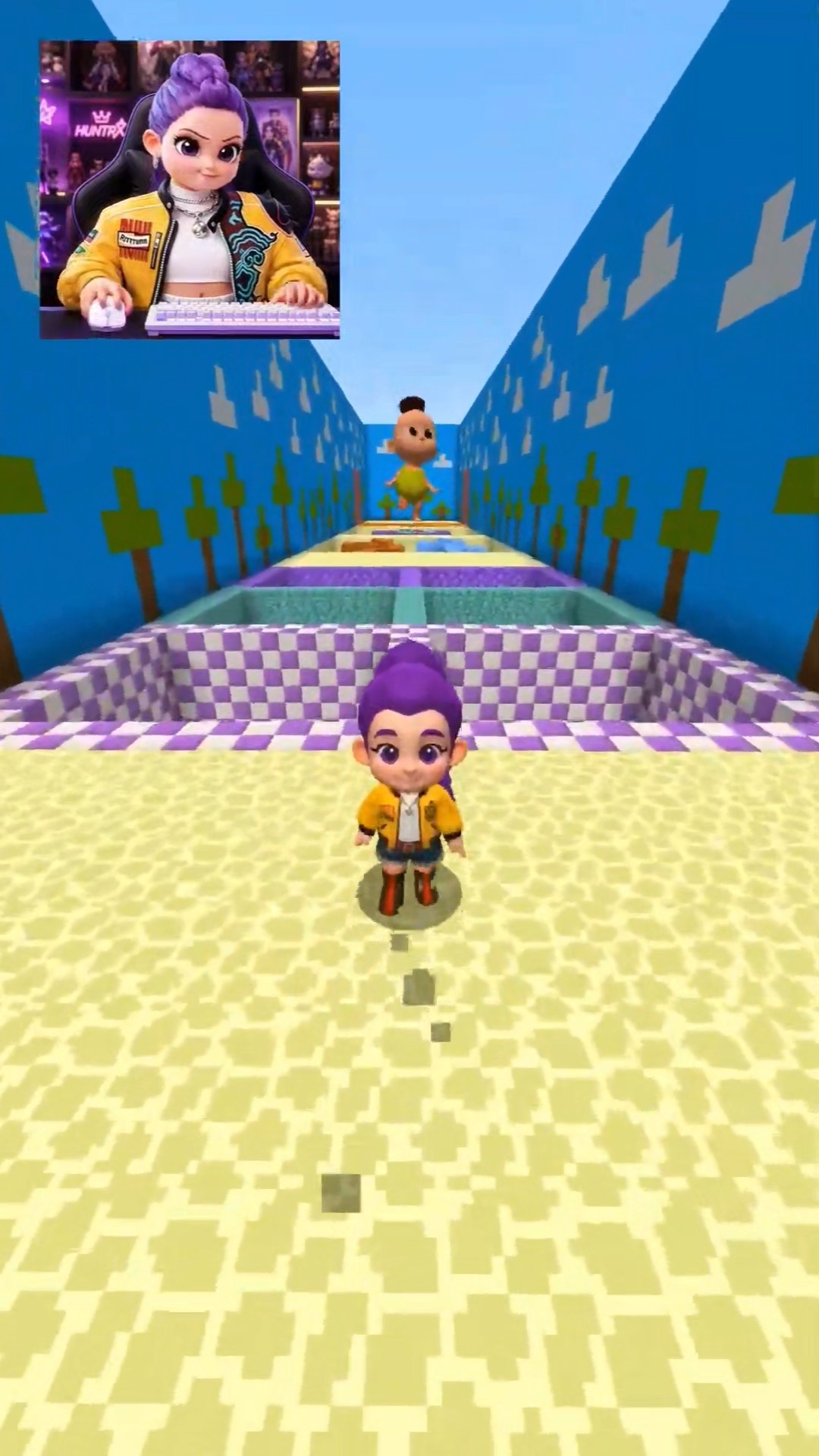 Kpop_Demon_Hunter_Noob_Pro_Hole_Jump_Challenge🎉_#minecraft_#kpop
