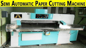 Buy Semi Automatic Paper Cutting Machine. M- 9855782452