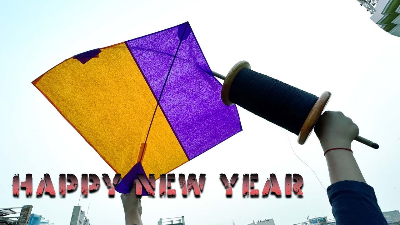 New Year Kite Catching & Kite Fighting | Kite Flying in 2026 | New Year Kite Flying