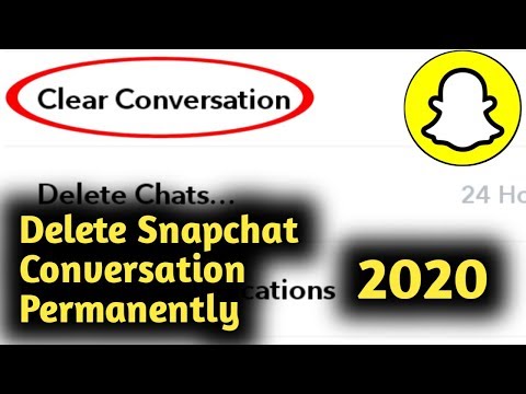 How to Delete Snapchat Conversation Permanently 2020