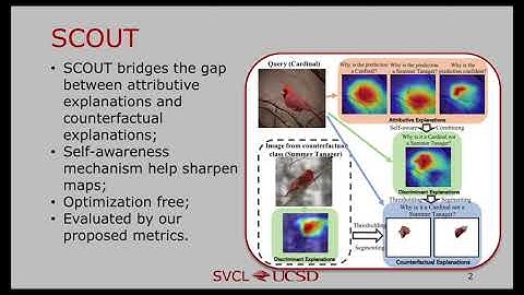 SCOUT: Self-Aware Discriminant Counterfactual Explanations
