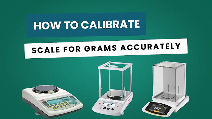How to Calibrate a Gram Scale Accurately | Step-by-Step Digital Scale Calibration Guide