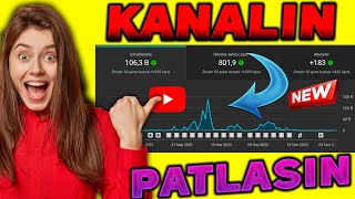 YOUTUBE KANALINI BU YÖNTEM İLE UÇUR🚀 - Ücretsiz Kanal Reklamı Yapma