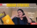 ||🧿How I’m Working on My English Daily📈📚 || Difficult to easy ||#english#strategy#youtube#trending