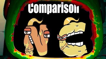 Comparison   Alphabet Lore But They Transform #116