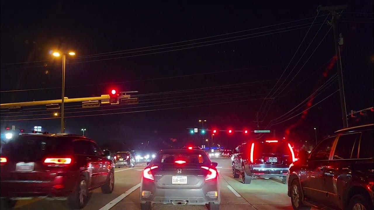 In city driving DFW Metropolitan area from McKinney TX to Dallas TX