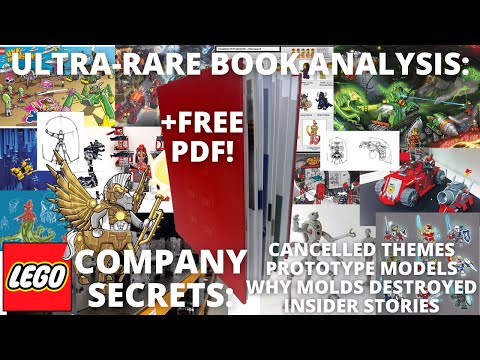 Untold of LEGO Group Revealed! RARE Book Analysis: Concept Art, Cancelled Themes, +MORE! - YouTube