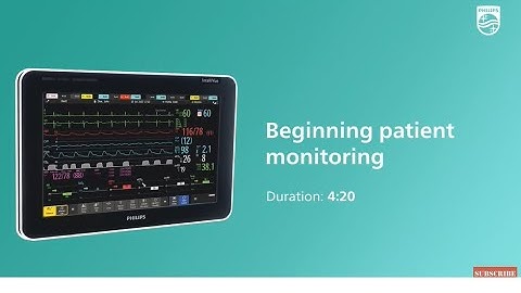 Beginning patient monitoring with the IntelliVue patient monitor - IEC