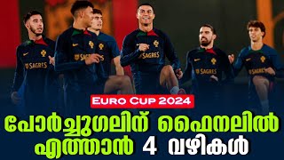 യൂറോ കപ്പ്: പോർച്ചുഗലിന് ഫൈനലിൽ എത്താൻ 4 വഴികൾ | Euro Cup | Portugal