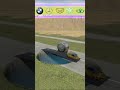 🔥BMW,MercedesBenz,Civeta,Toyota,Cherry Sport Cars🚗VS Bollard BeamNG🚗🎮 Shorts!🔥