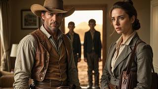 The Harsh Cowboy Had Four Children After His Wife Died, She Said Let Me Help You With Them