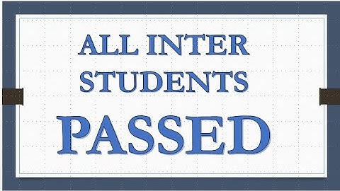 TS Inter Supplementary Exams Cancelled, All Pass | Inter Supplementary Exams | Anvi