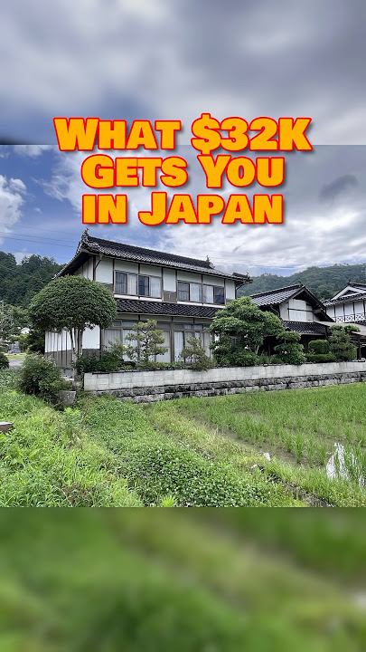 This MASSIVE Japanese House For Sale at $32K 🏠 #japan #akiya