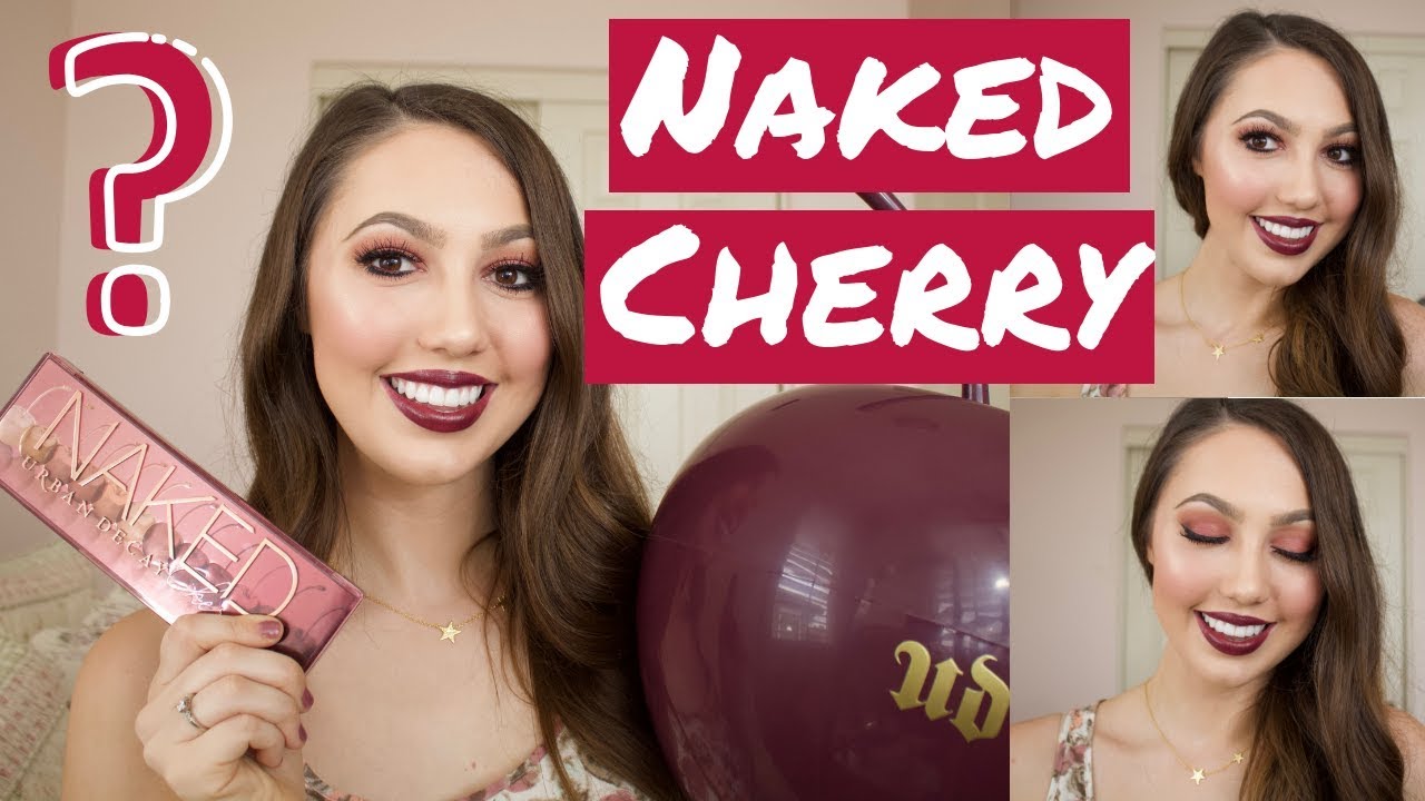 Urban Decay Naked Cherry Collection Review + Palette Swatches  + Makeup Tutorial