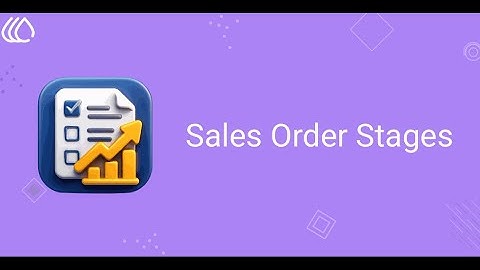 Odoo Sales Order Stages || INKERP