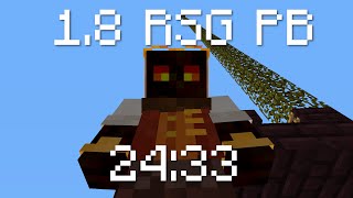 Minecraft 1.8 RSG pb (24:33) by Cube1337x 877 views 2 years ago 26 minutes