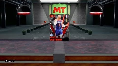 NBA 2K21 Dark Matter Evolution Russel Westbrook Locker Code