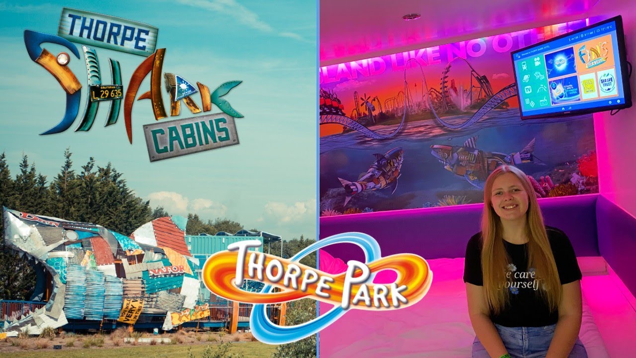 Thorpe Shark Cabins & Room Tour THORPE PARK YouTube