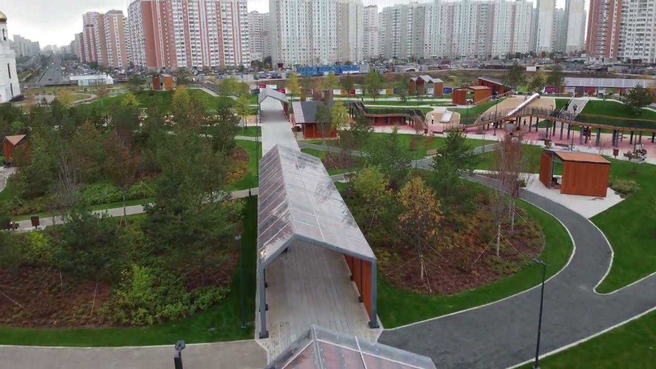 Ландшафтный парк в Некрасовке