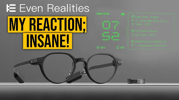 Even G2: The World's First Everyday Display Smart Glasses Are INSANE!