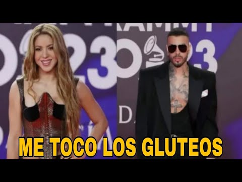 Shakira Denuncia A Rauw Alejandro Por Tocarle Los Gluteos En Plena Presentación