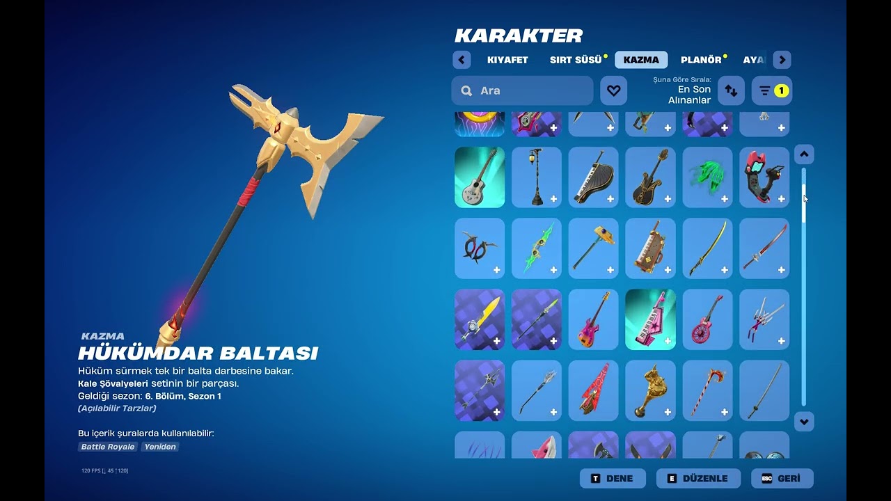 FORTNİTE HESAP videosu