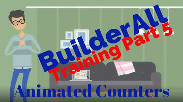 BuilderAll Training Part 5...Animated Counters