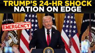 Donald Trump Live: Trump SPEAKS NOW — 24-Hour Emergency Announcement Has Nation on EDGE | US NEWS