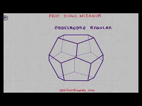 Vídeo: Como Desenhar Um Dodecaedro