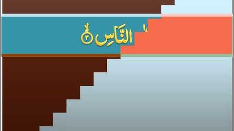 114 Surah Al Naas -- Minshawi سورة الناس - صديق منشاوي