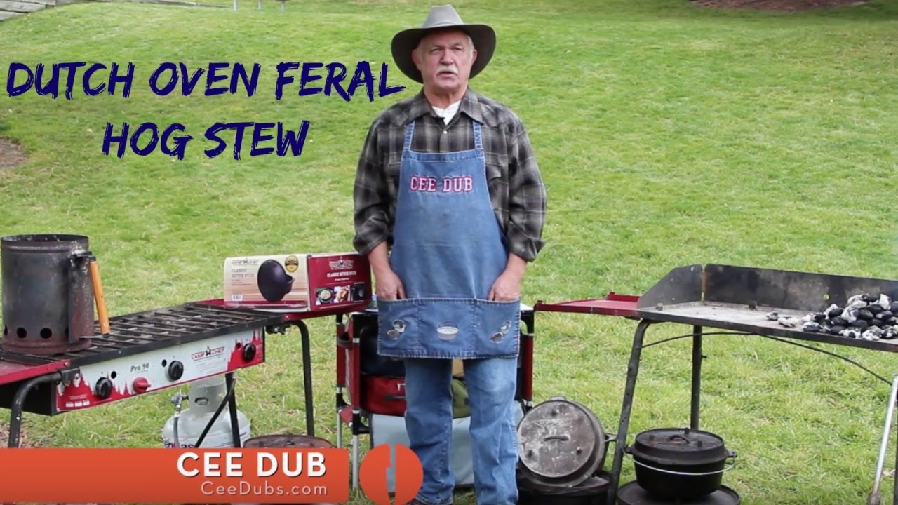 Dutch Oven Feral Hog Stew with Cee Dub on The Sporting Chef