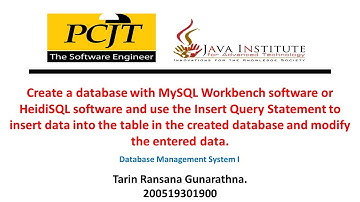 Question Set 06 | Database Management System | Java Institute
