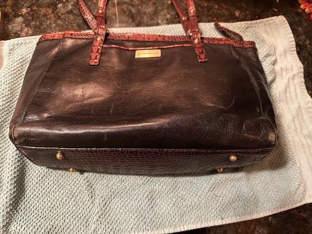 I bought a Brahmin bag and I can't stop looking at it. : r/handbags