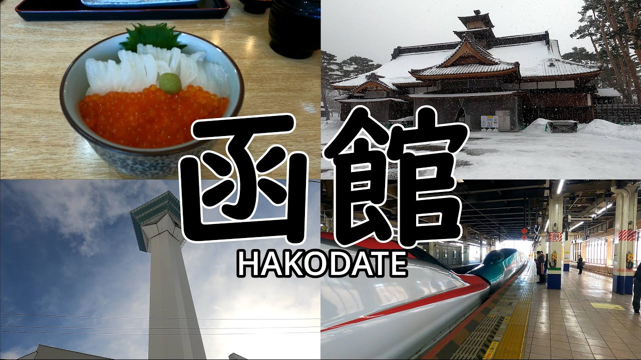 【4K】北海道　函館　五稜郭　冬の函館を散策