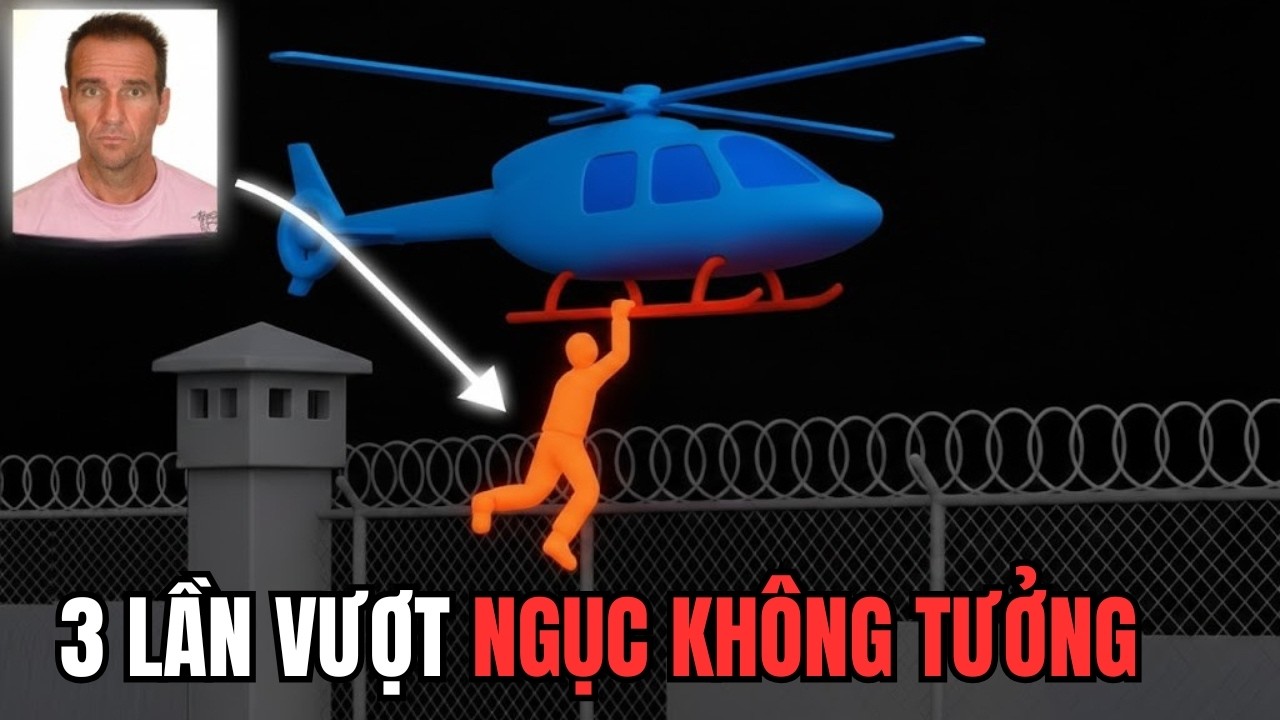 3 Lần Trốn Thoát Khỏi Nhà Tù An Ninh Tối Tân Nhất Nước Pháp Chỉ Với Một Kỹ Thuật Lặp Lại Cơ Bản