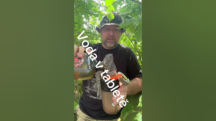 Sušená voda - voda v tabletě pro speciální armádní jednotky #specialforces