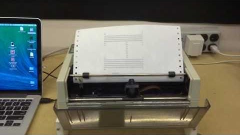 Serial to Centronics Parallel Port Interface