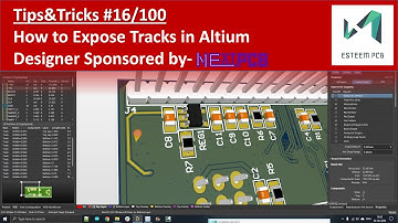 Altium Designer Tips #16: How to Expose Tracks and Remove Solder Mask