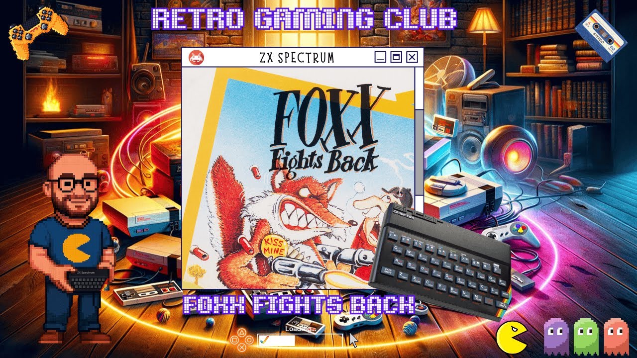 Foxx Fights Back | ZX Spectrum | Review & Gameplay | Retro Action