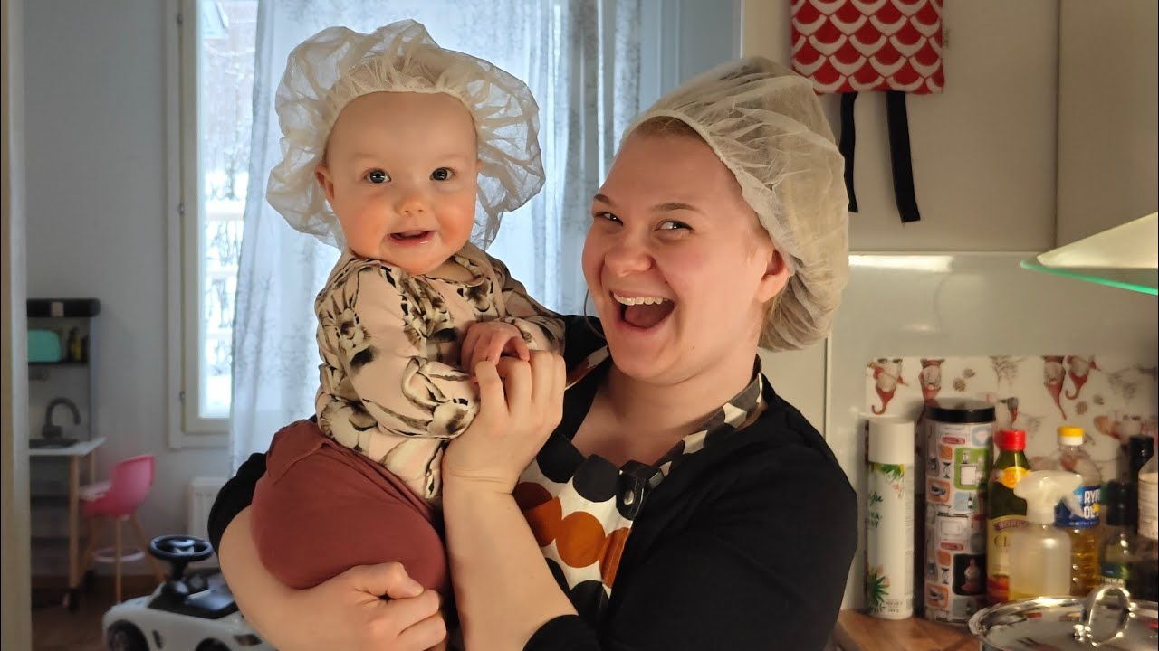 Aada Topin kokkikoulussa osa 2 - kermainen lohikeitto🐟