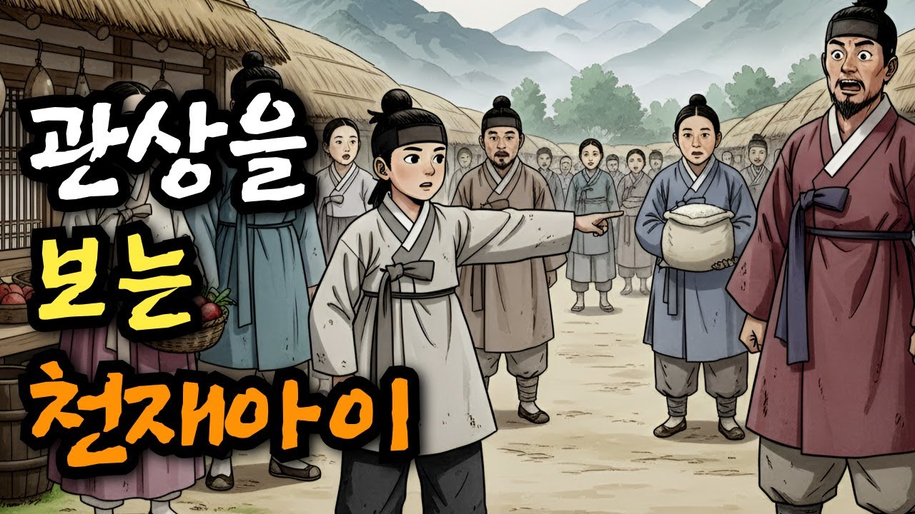 관상을 보는 천재 아이 이야기 | 야담·민담·전설·설화·옛날이야기·오디오북