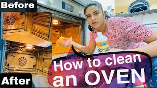 How to clean your OVEN | Before & After | Kitchen Hacks | Oven Cleaning Tips| Lintu Rony |London